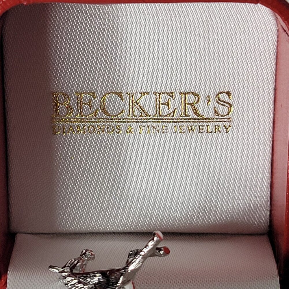 BECKER'S DIAMONDS & FINE JEWELRY Running Galloping Horse Stallion Pendant - Picture 7 of 8